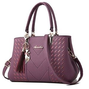 ALARION Womens Designer Satchel Messenger Tote Bag